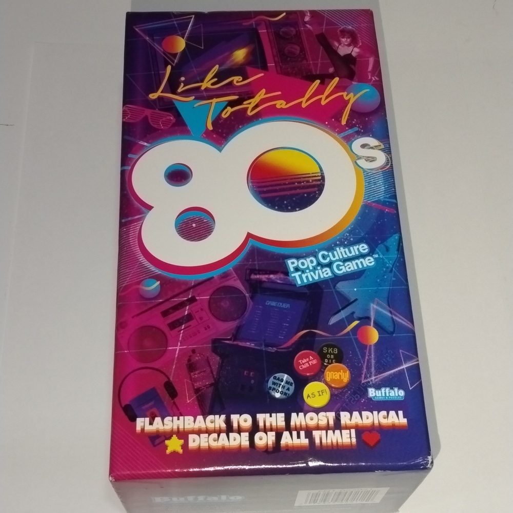 "Like Totally 80s" Pop Culture Trivia Game!